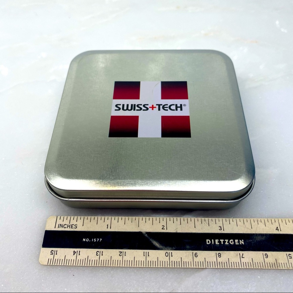 Swiss tech tin case only - Picture 2 of 4